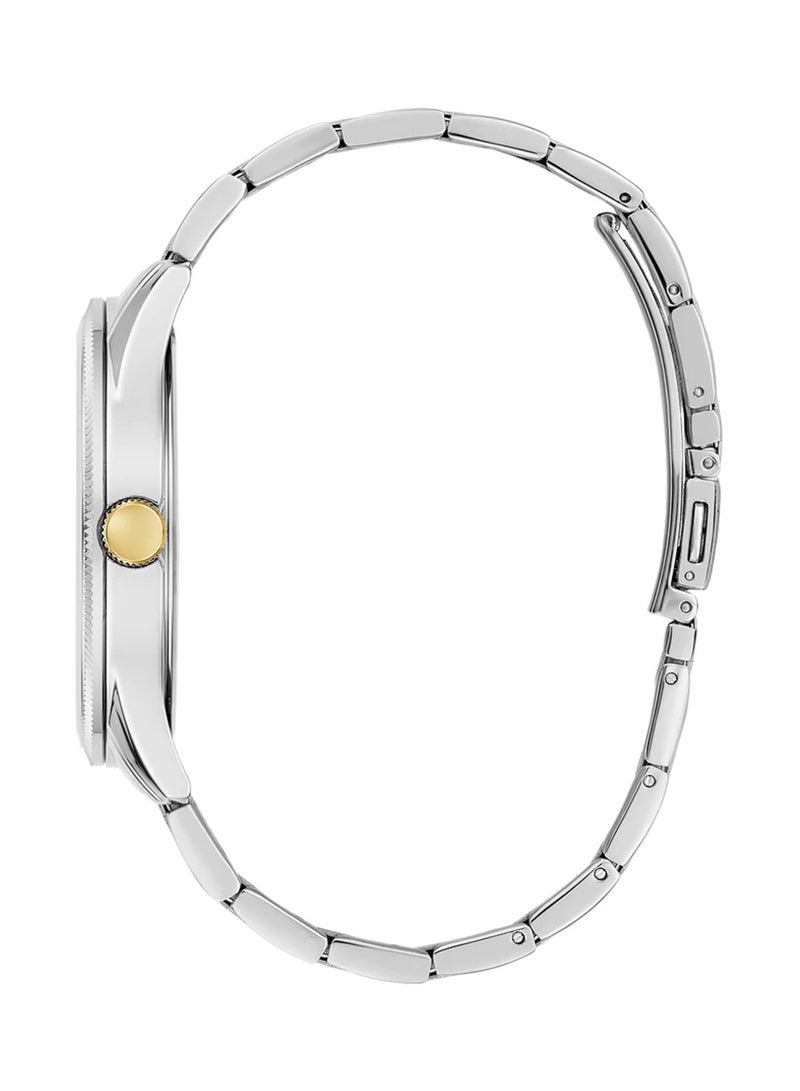 GUESS Dex Men's Two Tone Silver Analog Stainless Steel Watch GW0626G4 - 44m - Image 3