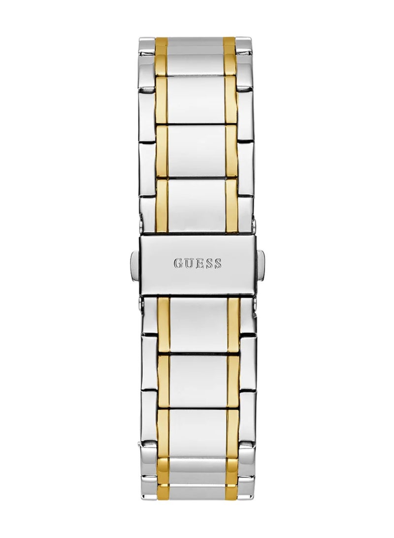 GUESS Dex Men's Two Tone Silver Analog Stainless Steel Watch GW0626G4 - 44m - Image 4
