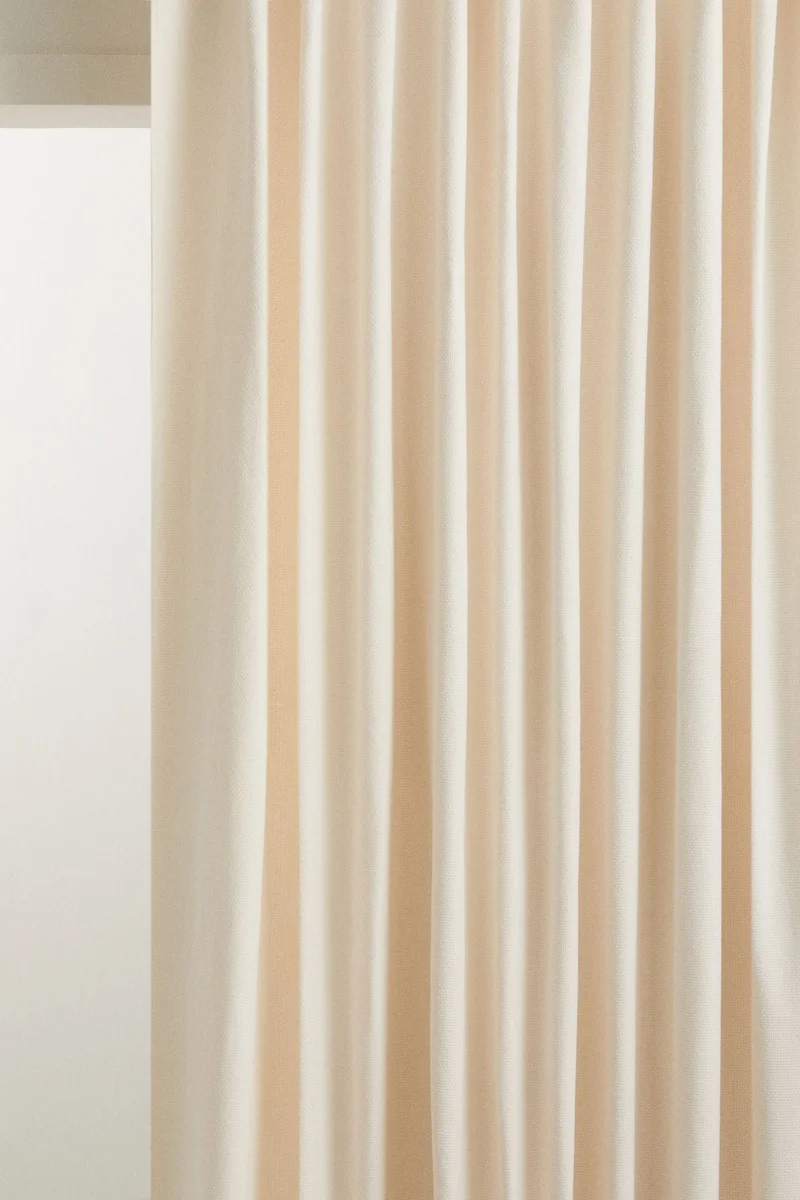 H&M 1-pack long and wide cotton curtain length