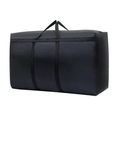 DUNISO 3 Pack Large Clothes Storage Bags | Moving Bags | Foldable Blanket Storage Bags for Organizing Bedroom, Closet, Comforter, Organization and Storage with Zip and Handle(Black)  - Image 5