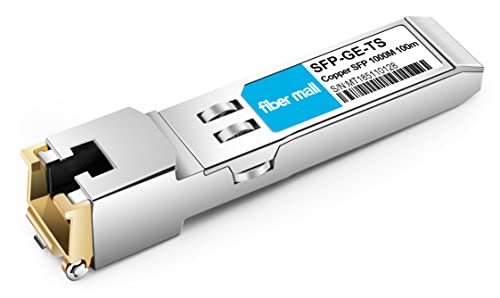fiber mall SFP to RJ45 for HPE Aruba J8177D Procurve J8177C J8177A J8177B 1000BASE-T Mini-GBIC SFP Copper RJ-45 100m Transceiver Module Pack of 10 - Image 4