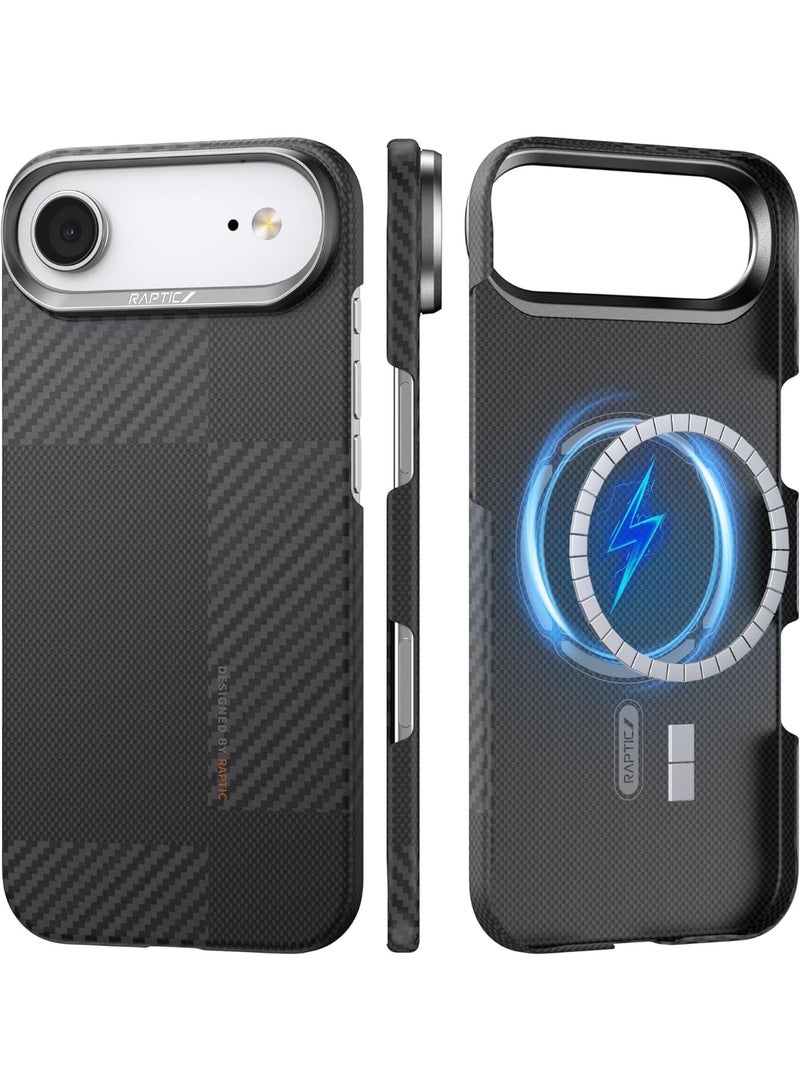 RAPTIC Aramid Geotik for iPhone Air Case [MagSafe] Ultra Slim 1500D Aramid Fiber cover - Mondrian - Image 1