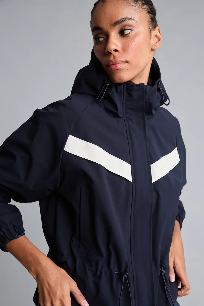 Windproof Waterproof Hooded Raincoat