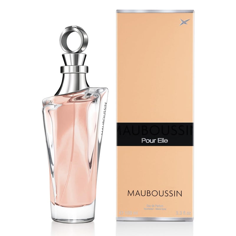 Mauboussin - Pour Elle 100ml (3.3 Fl Oz) - Eau de Parfum for Women - Floral & Fruity Scents - Image 1