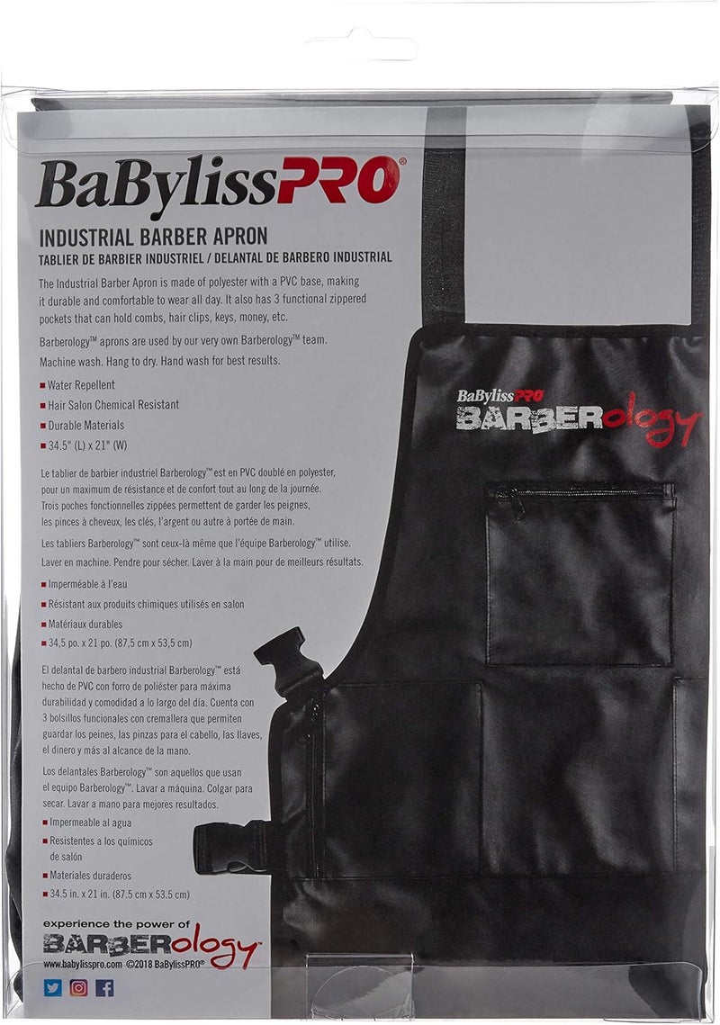 بيبي ليس برو مئزر Barberology - أسود - Image 3