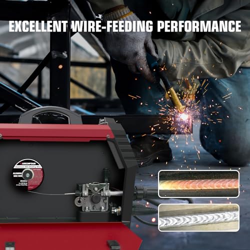 ARCCAPTAIN Silicon Aluminum Welding Wire ER4043 .035" Mig Welding Wire, 1 Pound Spool - Image 3