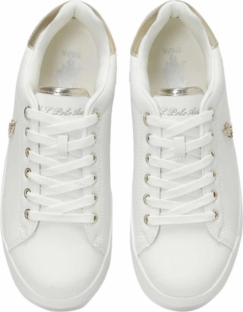 U.S. Polo Assn. BASE. Polo Assn. Women's Sneakers Pelo 4 Fx Women's Sneaker Shoes 101532516-1BEJ - Image 3