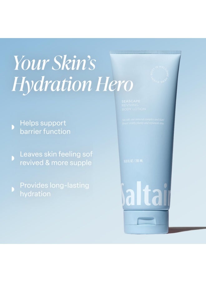 Saltair Saltair Body Lotion - 2 Pack Moisturizing Lotion For Dry Skin. Seascape Scented Hydrating Body Cream with Nourishing Moisturizer Formula. Skin Care for Women and Men. 2x 10oz Tubes  - Image 2