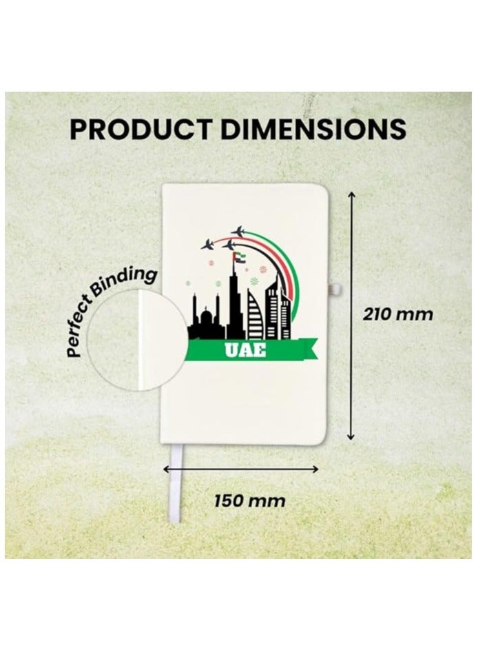 PRINTSHOP4ME Notebook with pen Gifts for UAE  National day or Flag day celebrations (Design 4) - Image 2