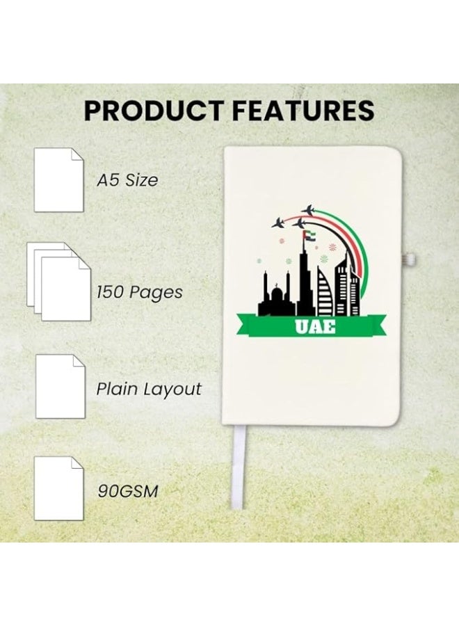 PRINTSHOP4ME Notebook with pen Gifts for UAE  National day or Flag day celebrations (Design 4) - Image 4