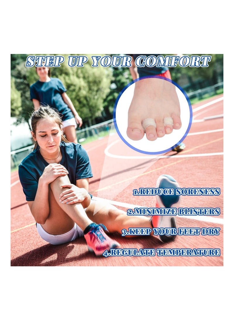 Excefore Lambs Wool for Toes Soft Feet Cushion Toe Separator Lambs Wool Corn Cushion Pads Blister Prevention Bunions Callus Remover Cushions Hammer Toe Relief for Shoes or Feet, 3/8 oz (8 Pcs)  - Image 4