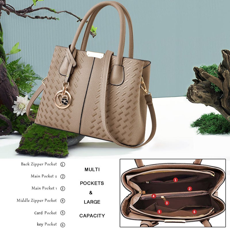 COCIFER Purses and Handbags for Women Shoulder Tote Bags Top Handle Satchel - Image 5