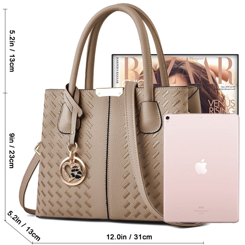 COCIFER Purses and Handbags for Women Shoulder Tote Bags Top Handle Satchel - Image 4