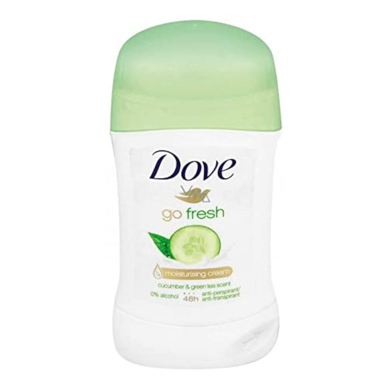Dove دوف مزيل عرق للجنسين جواهر الخيار 40 مل عبوة من 1 - Image 1