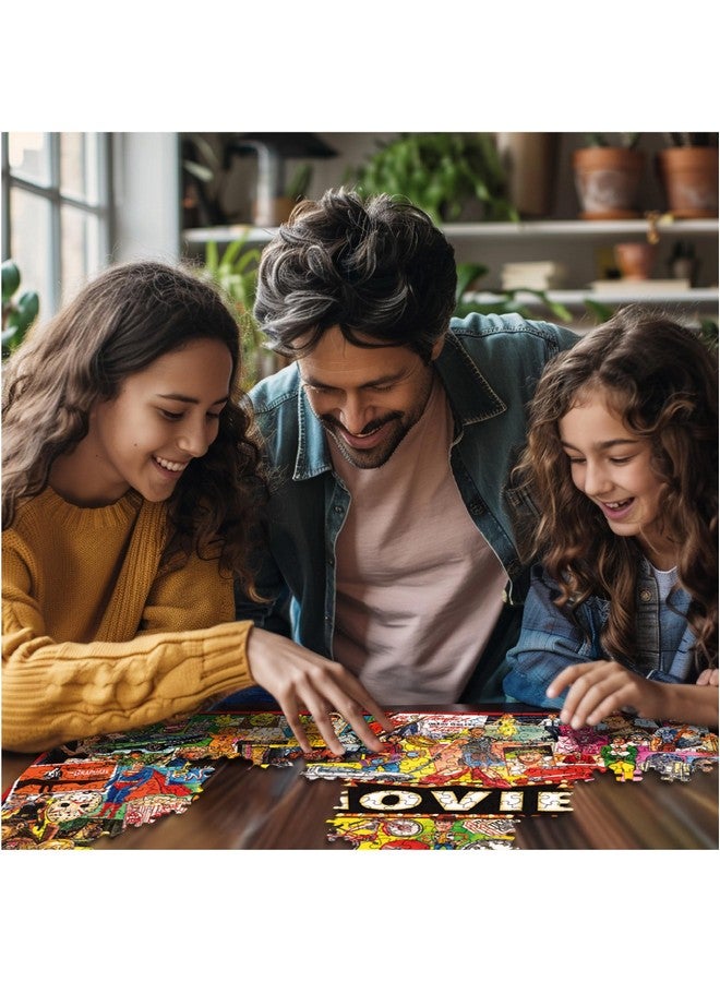 White Mountain Puzzles The Movies - 1000 Piece Jigsaw Puzzle - Image 4