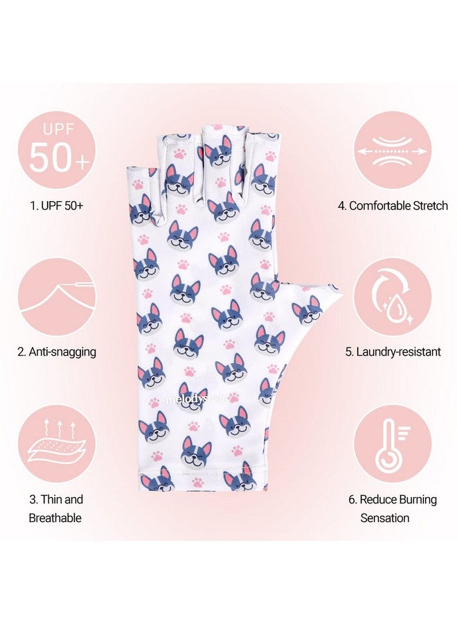 MelodySusie Uv Glove For Gel Nail Lamp Professional Upf50+ Uv Protection Gloves For Manicures Nail Art Skin Care Fingerless Anti Uv Glove Protect Hands From Uv Harm  - Image 3