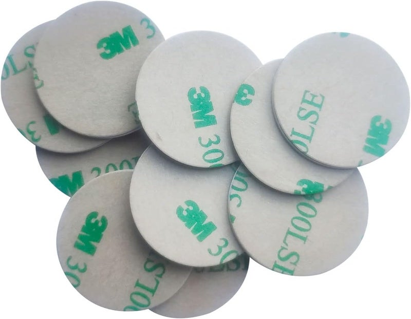 hecere 13.56Mhz ISO14443A RFID PVC Coin Card Sticker Anti-Metal Tag UID Changeable Sector0 Block0 Rewritable(Pack of 10) - Image 1