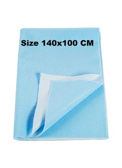 RB POINT Large Size Bed Protector New Born Baby Dry Mats Waterproof Large size 140cm x 100 cm Baby Mattress Protector Waterproof Water Absorbent Mats Baby  - Image 1
