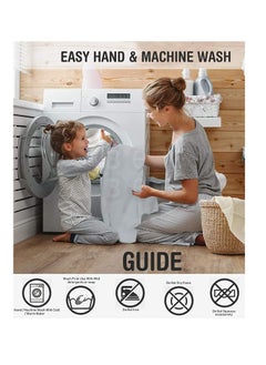 RB POINT Large Size Bed Protector New Born Baby Dry Mats Waterproof Large size 140cm x 100 cm Baby Mattress Protector Waterproof Water Absorbent Mats Baby  - Image 4