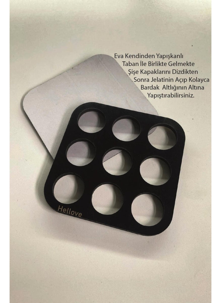 HELLOVE Coasters 1PC Bottle Cap Added Soda Fizzy Drinks Beer Cap Can Be Added Later  - Image 2