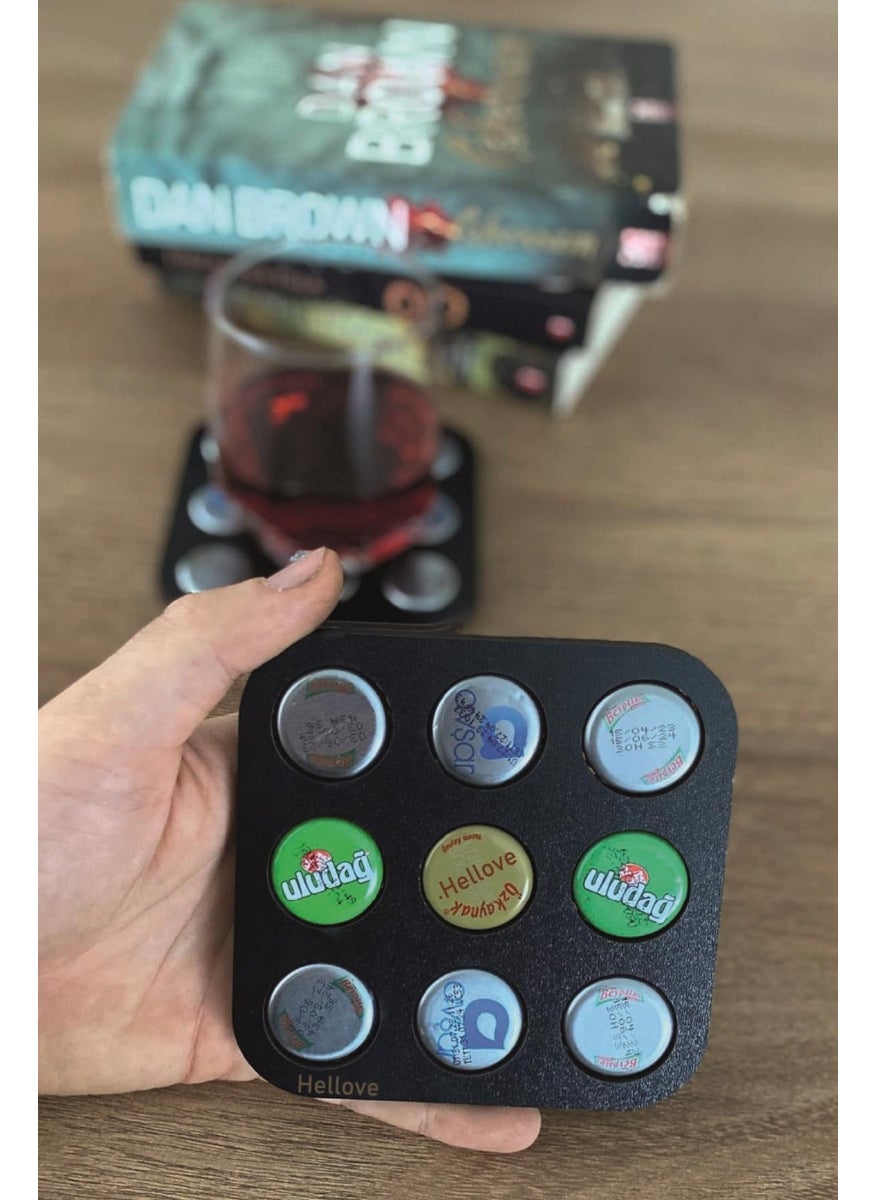 HELLOVE Coasters 1PC Bottle Cap Added Soda Fizzy Drinks Beer Cap Can Be Added Later  - Image 4
