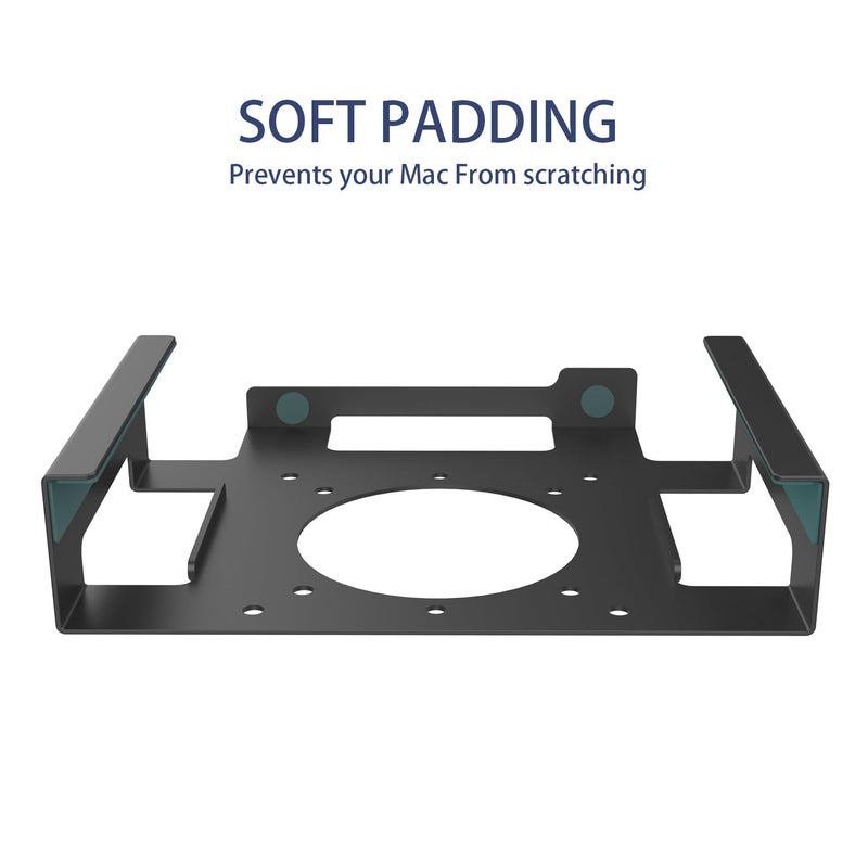 bylitco Monitor Vesa Mount or Under Desk Holder for Mac mini 2018-2023 M1 M2 - Image 3