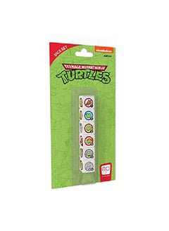USAopoly Teenage Mutant Ninja Turtles Dice Set ; Collectible D6 Dice Featuring Tmnt Characters Splinter Leonardo Michelangelo Raphael Donatello And Shredder ; Officially Licensed 6Sided Dice  - Image 1
