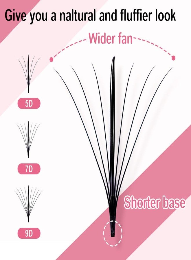 أريسون لاشز رموش أريسون الجاهزة، رموش مانغا، رموش صناعية، وصلات روسية، رموش كثيفة، رموش عين القطة الطبيعية، تجعيد 7D C، سمك 0.07 مم، علبة رموش متنوعة 8-15 مم - Image 2