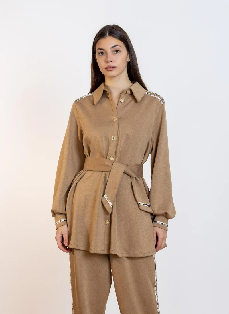 شايبس SOFT DETAILED SHIRT SET
