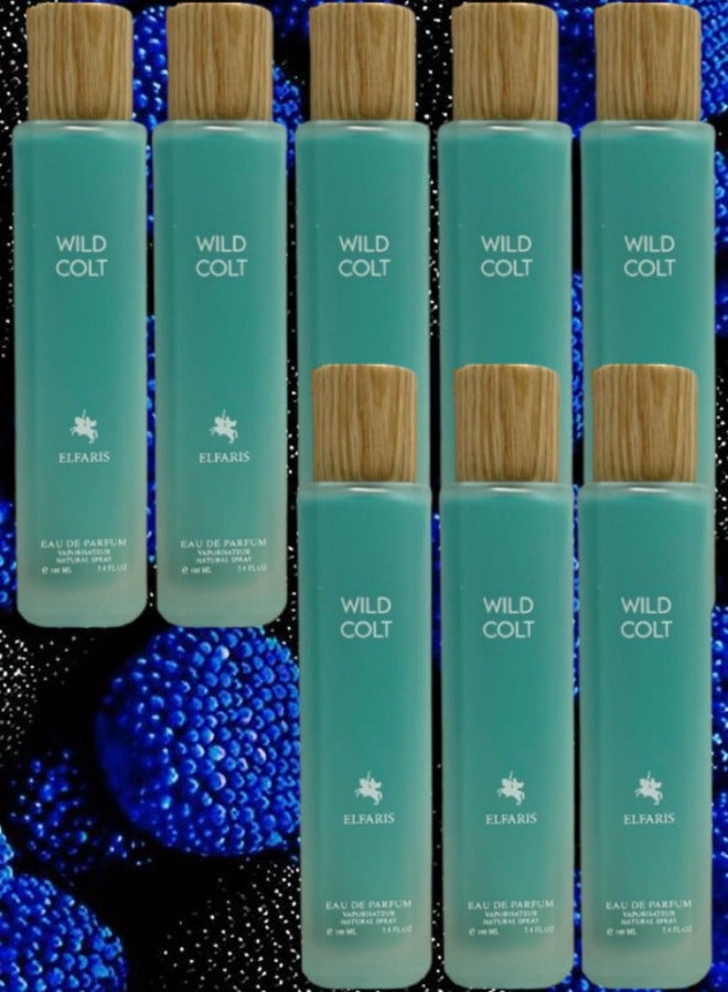 وايلد 8 قطع عطر وايلد كولت الفارس 100 مل - Image 1