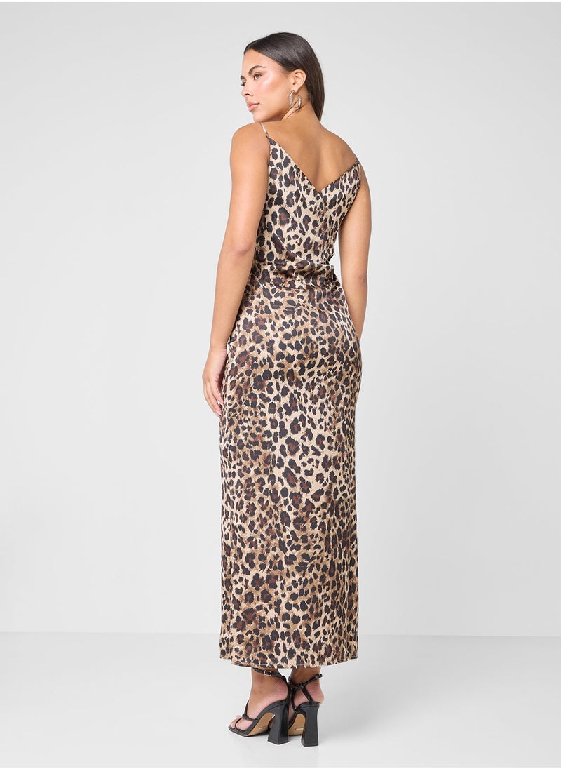 ONLY Leopard Print Dress  - Image 3