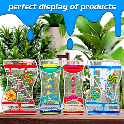 XINBAOHONG Liquid Motion Bubbler Sensory Toy for Kids and Adults 4PackCalming Stress Relief Fidget Toys for ADHD Autism Office Desk Decor - Image 5