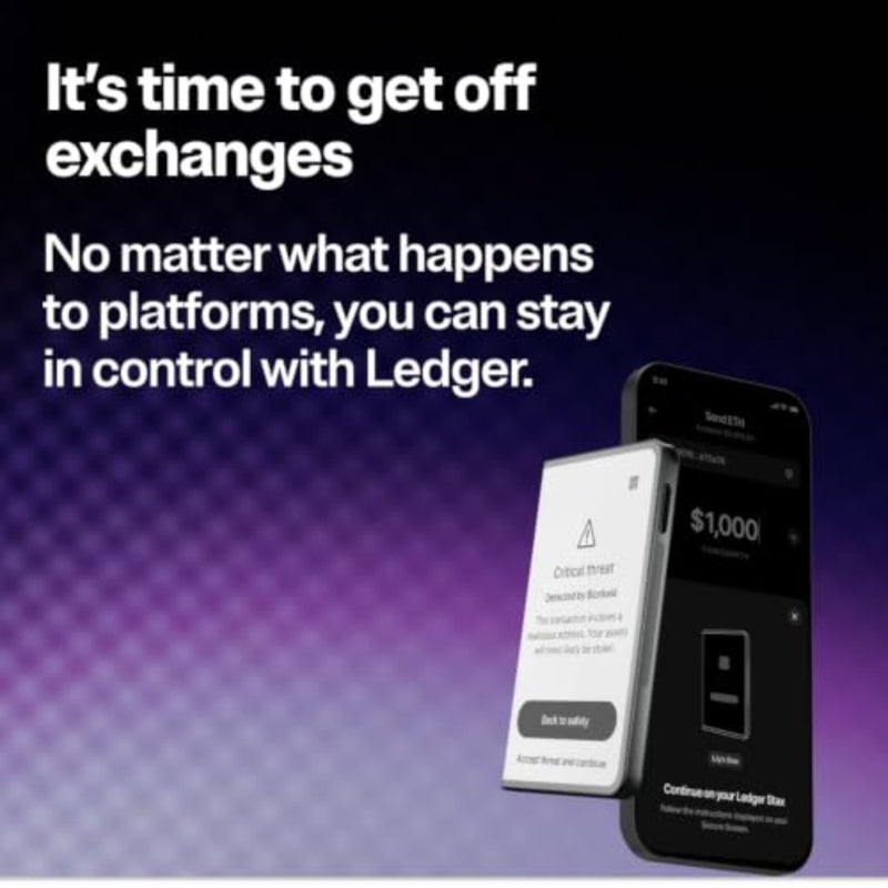 Stax - premium touchscreen signer for secure crypto management - diversify and grow your assets with style via the Wallet app - Image 5