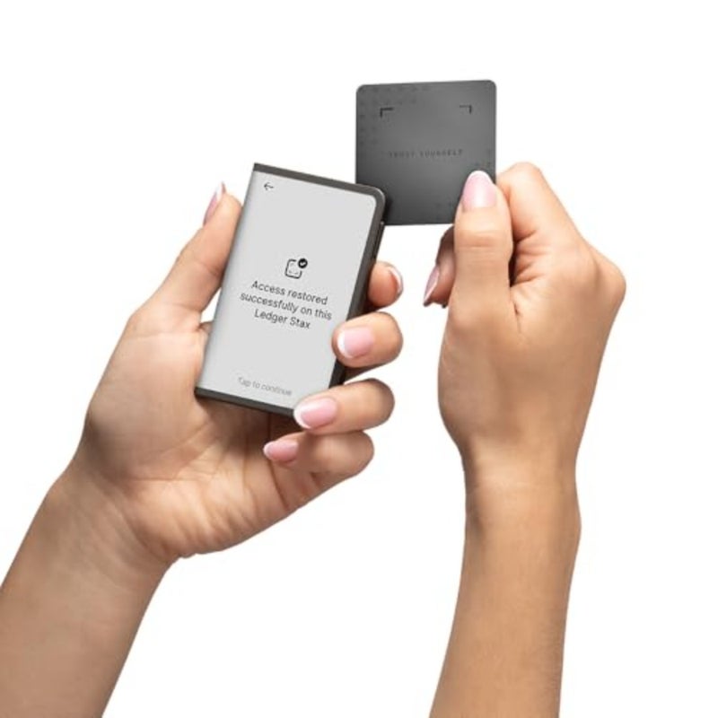 Stax - premium touchscreen signer for secure crypto management - diversify and grow your assets with style via the Wallet app - Image 3