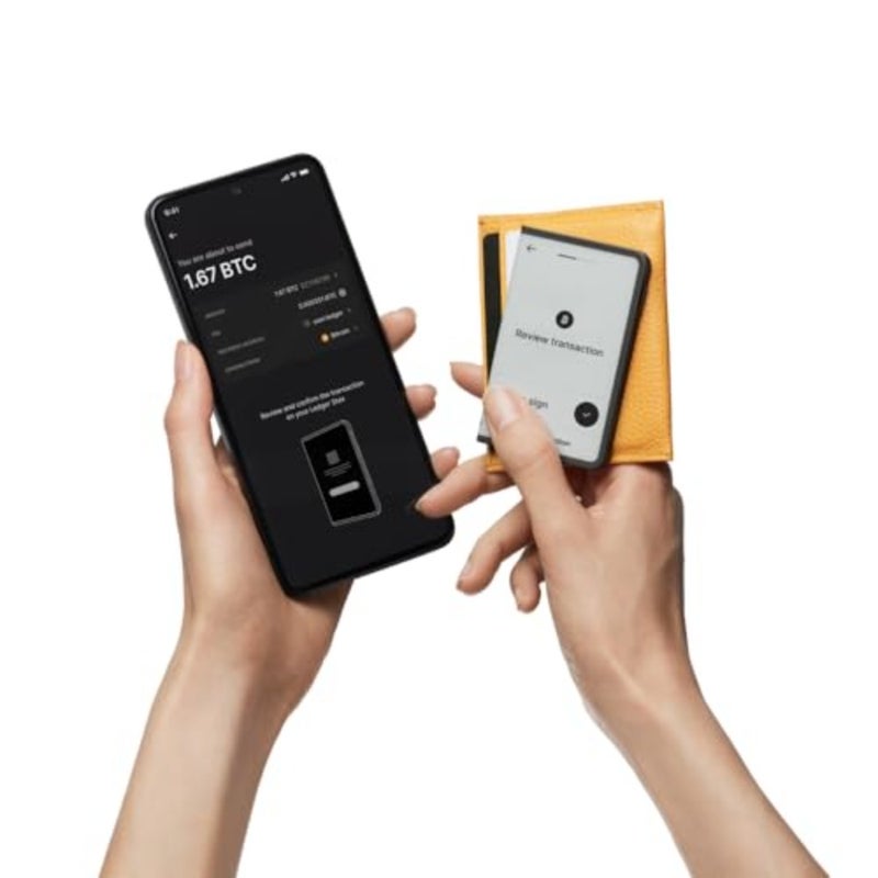 Stax - premium touchscreen signer for secure crypto management - diversify and grow your assets with style via the Wallet app - Image 2
