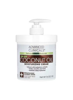 Advanced Clinicals Advanced Clinicals  Coconut Oil Moisturizing Cream 16 oz  - Image 3