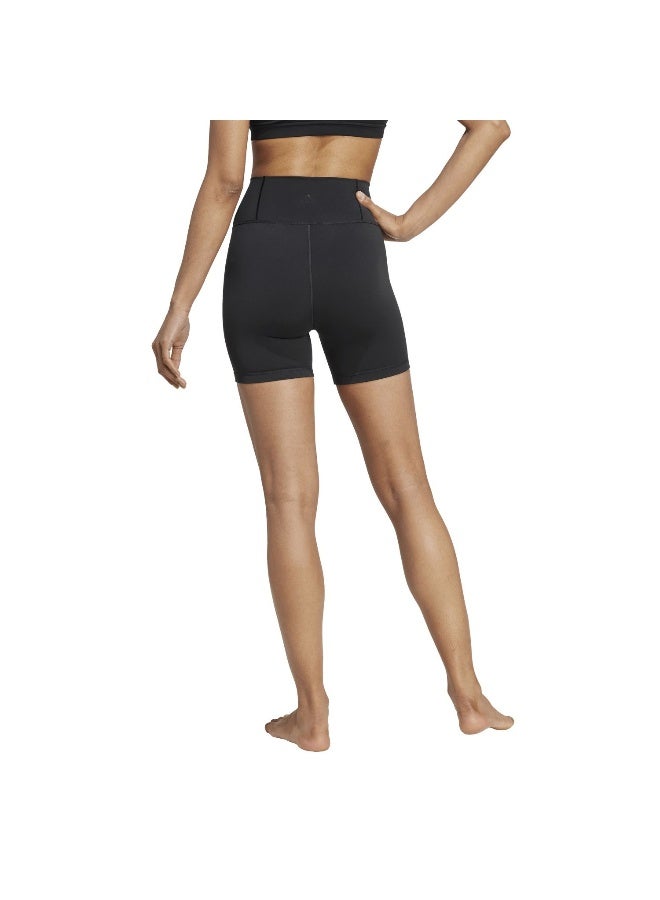 Adidas All Me 5Inch L W Black Training Tights For Women - Image 3