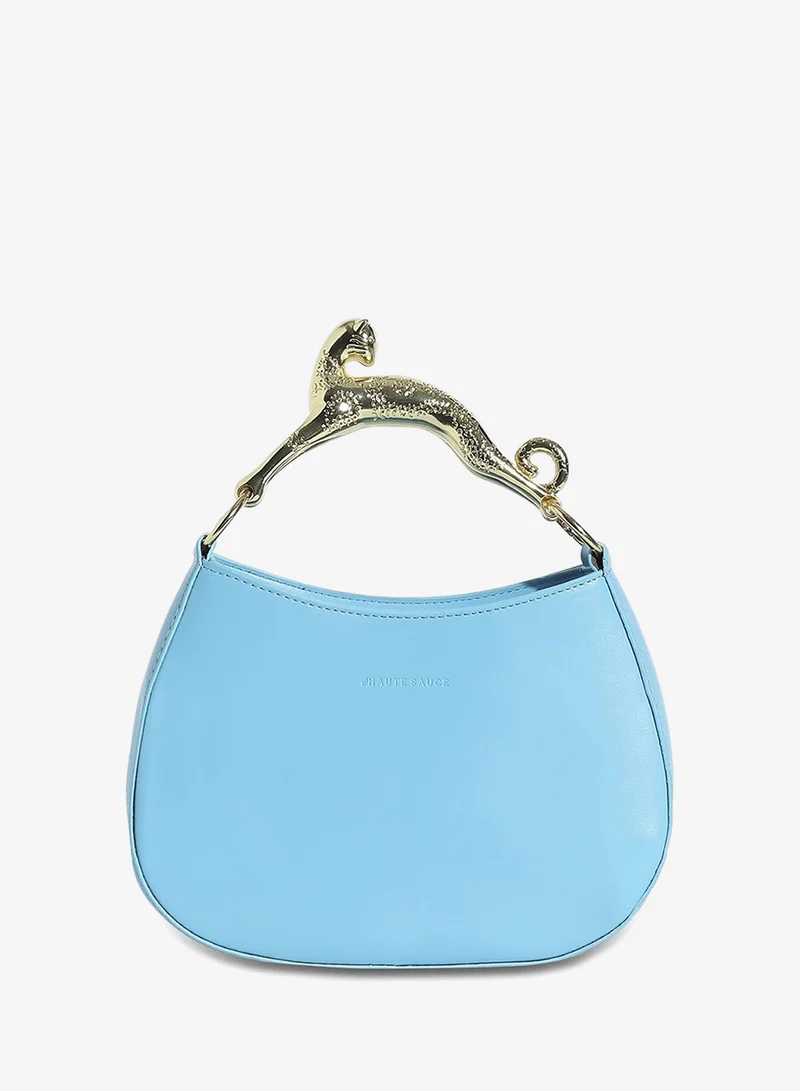 Jaguar Handbag - Sky Blue