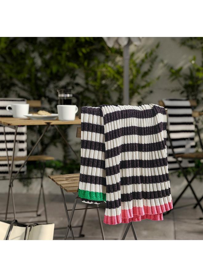 erorex Throw, black/white, 130x170 cm - Image 2