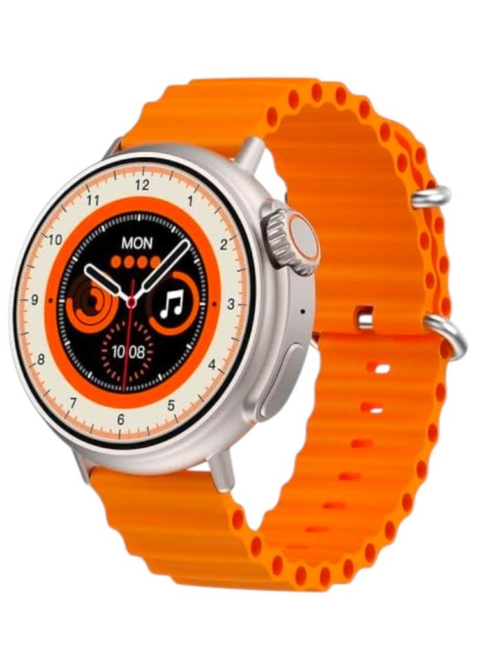 modio LG60 Ultra Amoled Display Smartwatch Bluetooth Calling  Sports Fitness Smart Watch  - Image 1