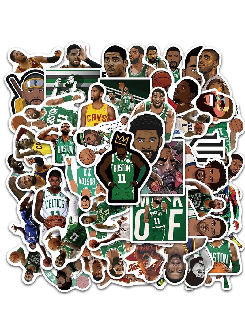 general 50-Piece Kyrie Andrew Irving Cute Vinyl Waterproof Sticker