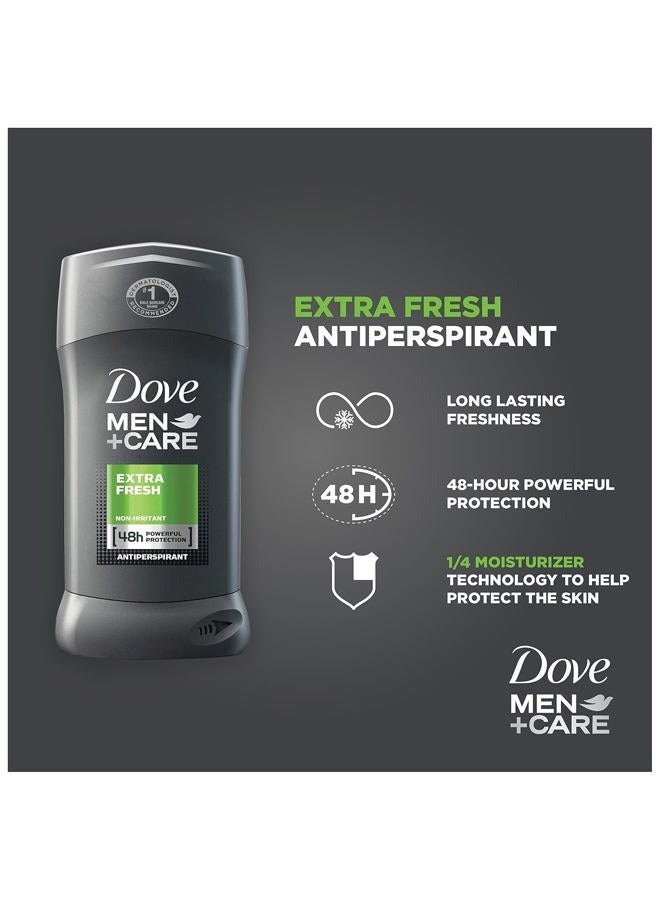 Dove Men+Care Men+Care Antiperspirant Deodorant Stick Extra Fresh 2.7 oz(Pack of 3)3 - Image 5