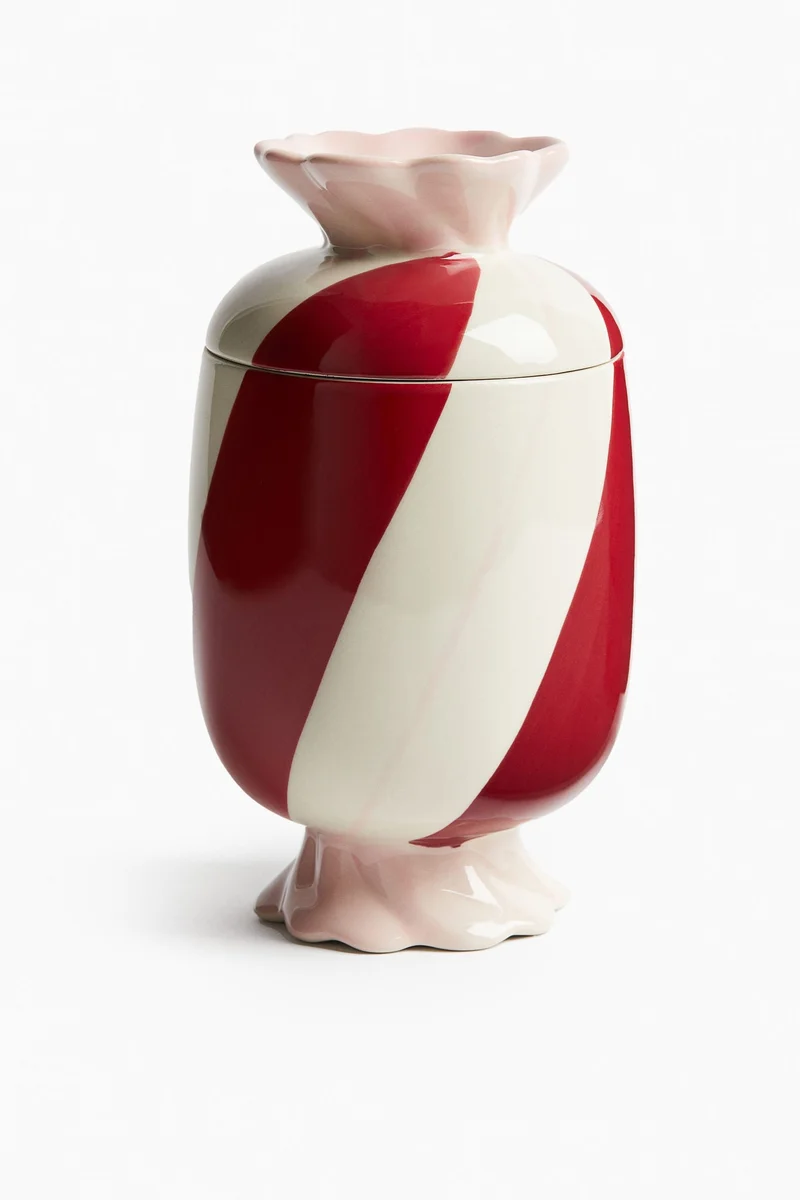 H&M Figurative stoneware jar