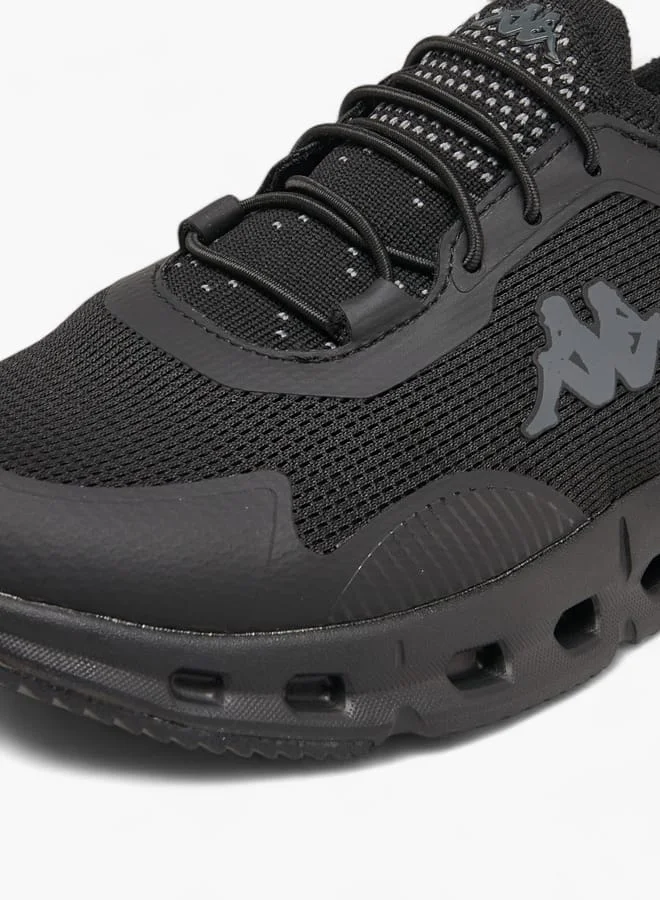 Kappa Boys Mesh Sports Shoes With Lace-Up Closure