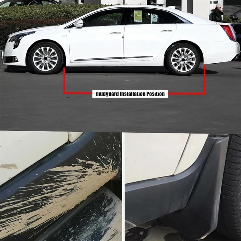 DEMULAX Car Mudguard for Cadillac XTS 2017-2019 - Image 4