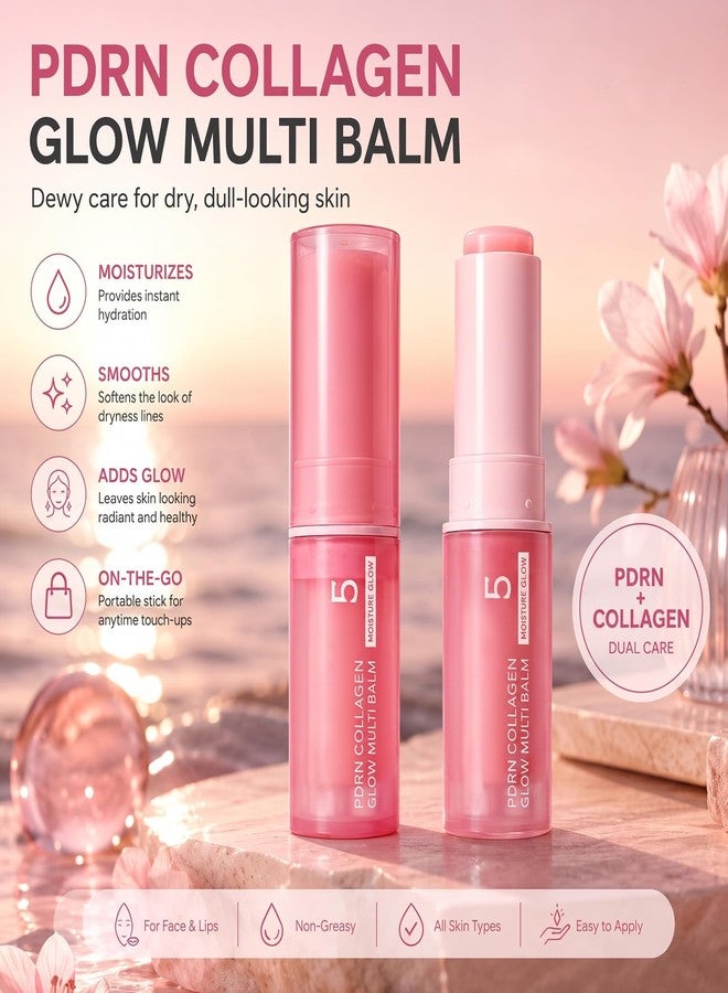 Erinde PDRN Pink Collagen Multi Balm Stick, Face Body Hydrating PDRN Stick - Image 2