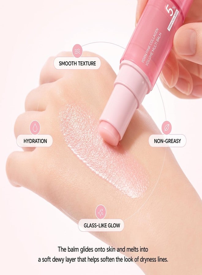 Erinde PDRN Pink Collagen Multi Balm Stick, Face Body Hydrating PDRN Stick - Image 4