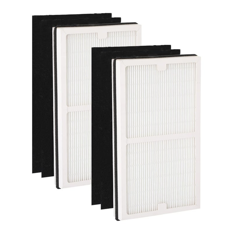 IAFH100C Filter Compatiable with Idylis IAP10280 and IAP10200Part IAFH100CIAFH100C2 Type C Hepa Filter and 4 Activated Carbon PreFilters