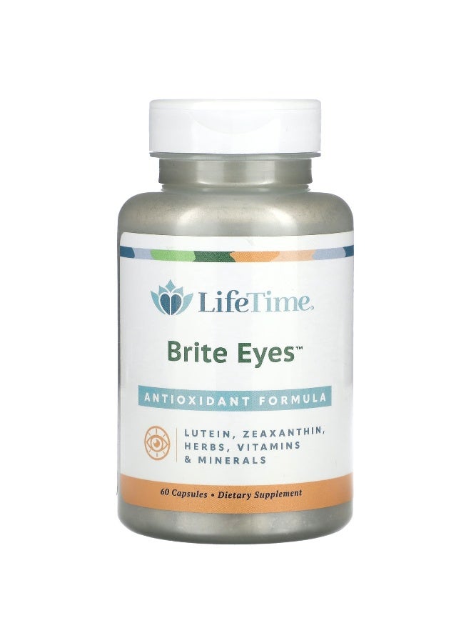 LifeTime Vitamins, Brite Eyes, Antioxidant Formula, 60 Capsules