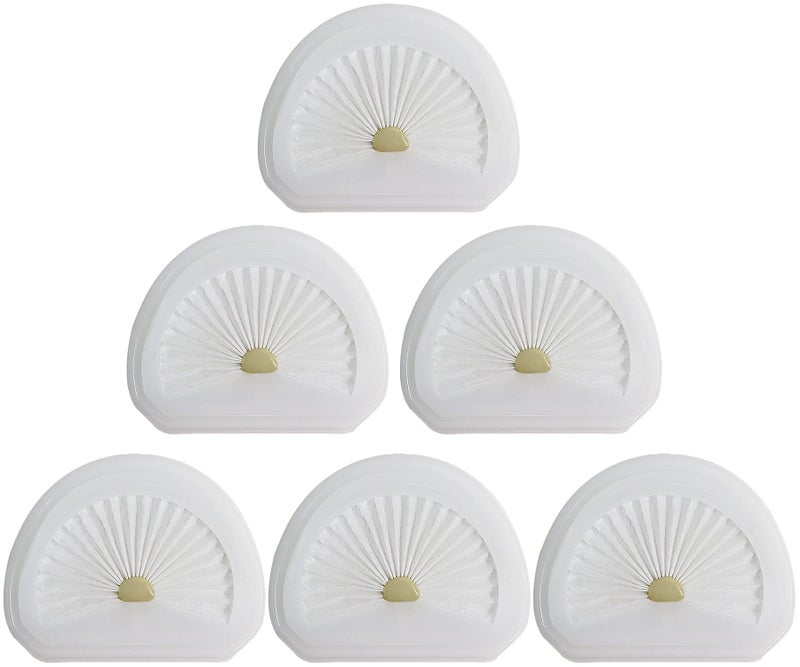 Laukowind فلتر لاوكويند VLPF10 لجهاز بلاك آند ديكر داستباستر اللاسلكي HLVA320J26 HLVA325J10 HLVA315J22 فلتر بديل متوافق مع HLVA315J HLVA320J HLVA325BP07 الجزء N575266 N6006016 حزمة